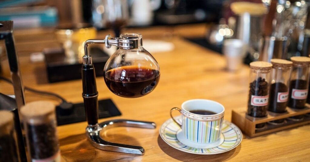 siphon  coffee maker 