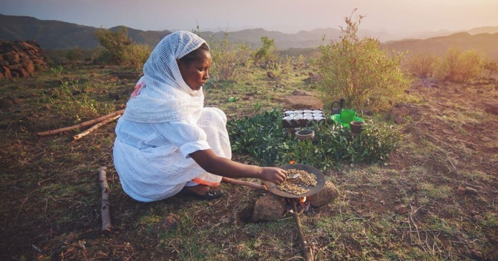 Where do coffee beans come from? Ethiopia!