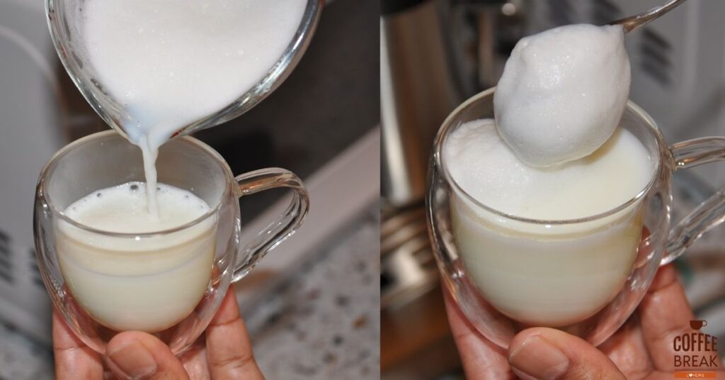 which milk froths best - skimmed milk